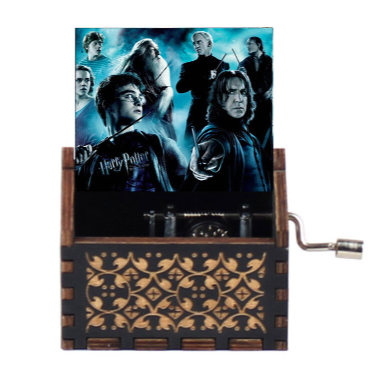 源工場ハリーポッターハイドウェイ手揺れ木製オルゴールミニオルゴールクリエイティブ誕生日プレゼント