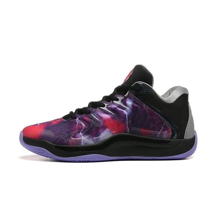 Durant 17 zapatos de baloncesto para hombres KD17 aire acolchado púrpura rosa amortiguación de pecho