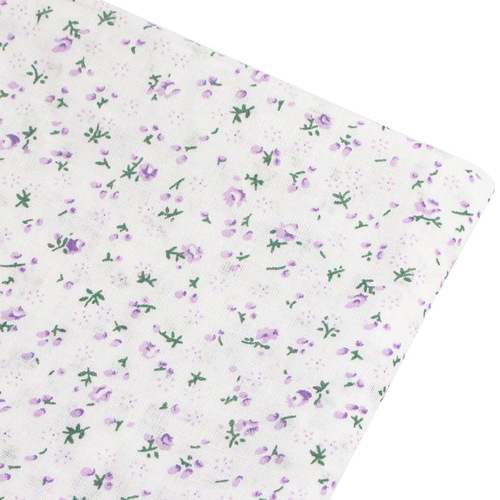 印花布小碎花平纹花布钩花面料 多款纯棉布料面料 DIY手工辅料