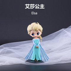 愛莎プリンセスアナと雪の女王艾莎プリンセスケーキ装飾置物人形人形人形手作り工場車装飾置物