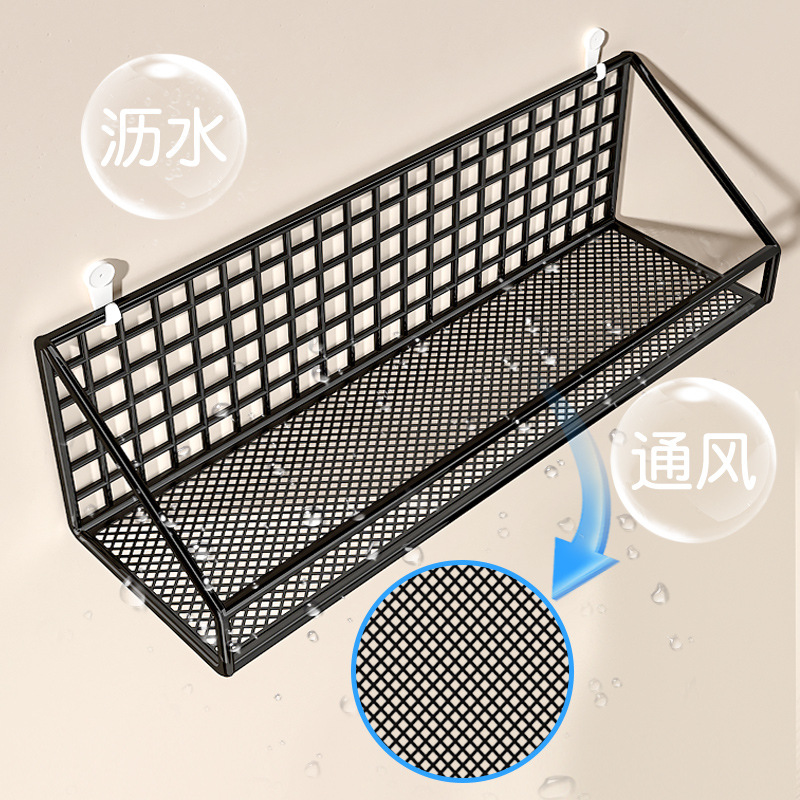 置物架架打孔架咖啡墙上免收纳艺铁水杯沥水杯咖啡杯壁挂杯子厨房