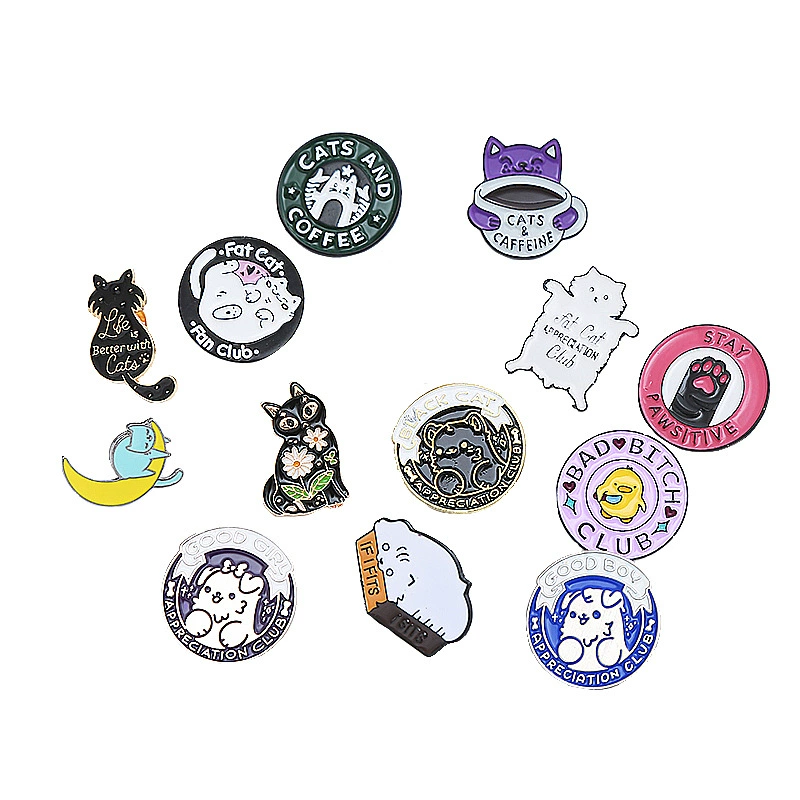 Cartoon brooch, cute badge, pin, creative accessory