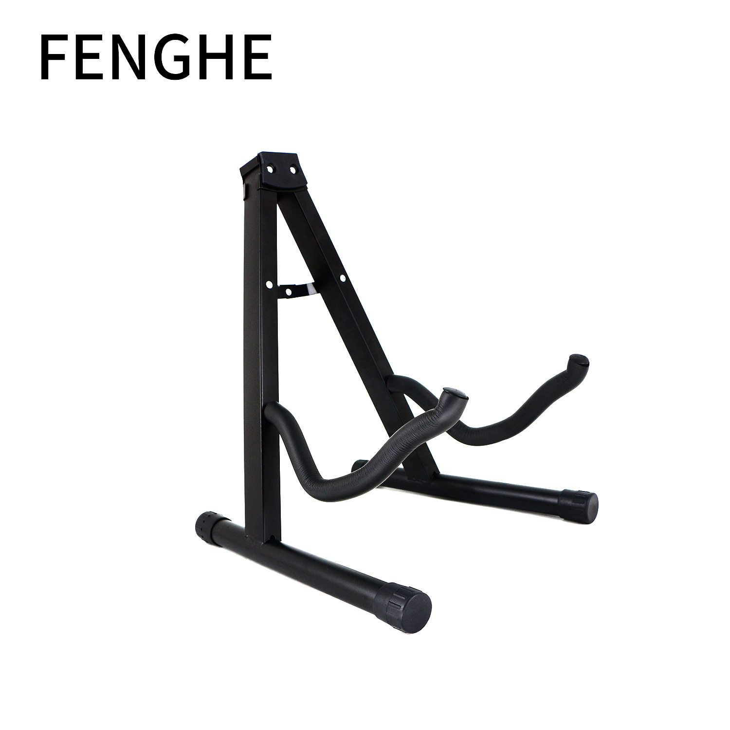 Folding guitar, stand, handheld musical instruments with accessories