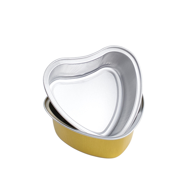 200ml amor caja de galleta de galleta de mousse caja de embalaje de pastel puede entrar en la caja de embalaje de freidora de aire al por mayor