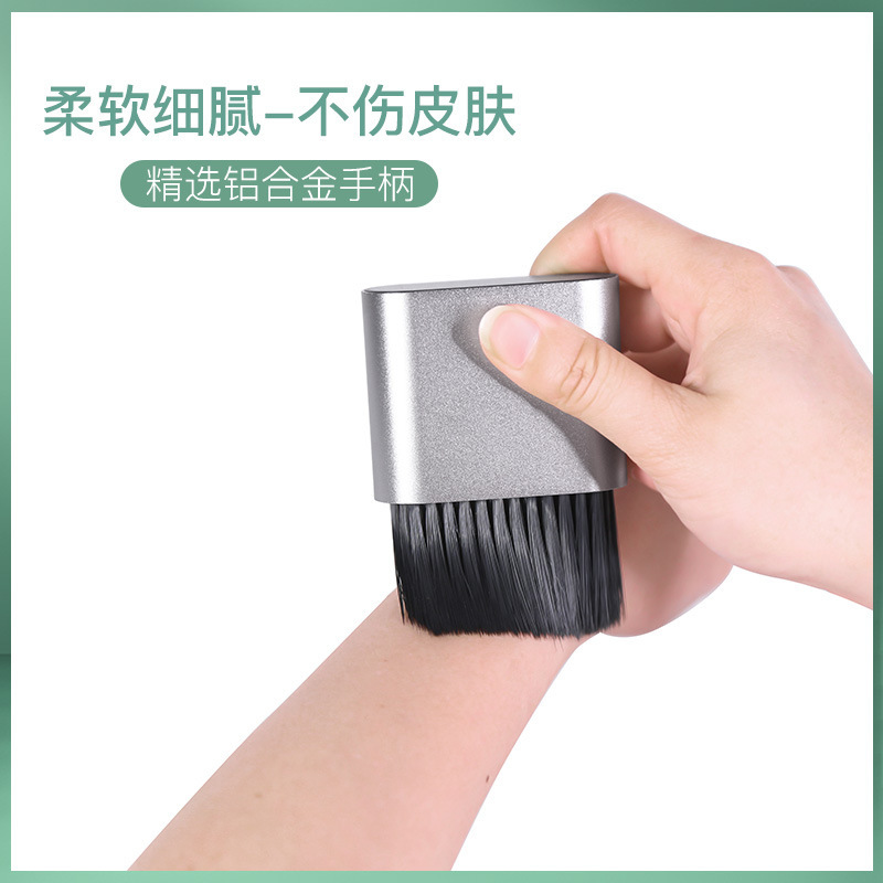 Cepillo de pelo roto barbería cepillo de limpieza de cabeza de aceite cepillo de pelo roto mango cepillo de pelo suave cepillo de limpieza universal para el hogar