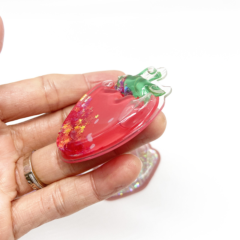 Bolsa de Aceite de Arena Movediza de TPU Amortiguador Autoadhesivo para Soporte de Celular