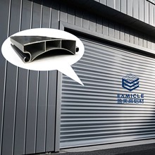 电泳香槟电泳珍珠黑卷帘门铝型材  厂家直销车库卷闸门铝合金型材