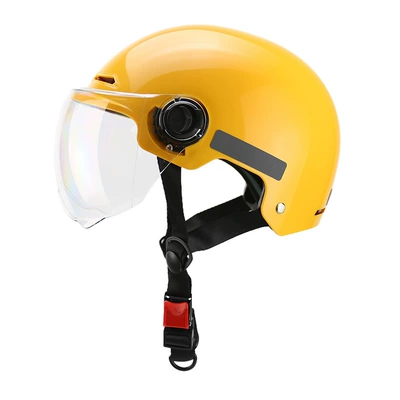 Helmets, 3C Certified Winter Electric Vehicle – Motosiklet kaskı (dəbilqə) - yellow-l