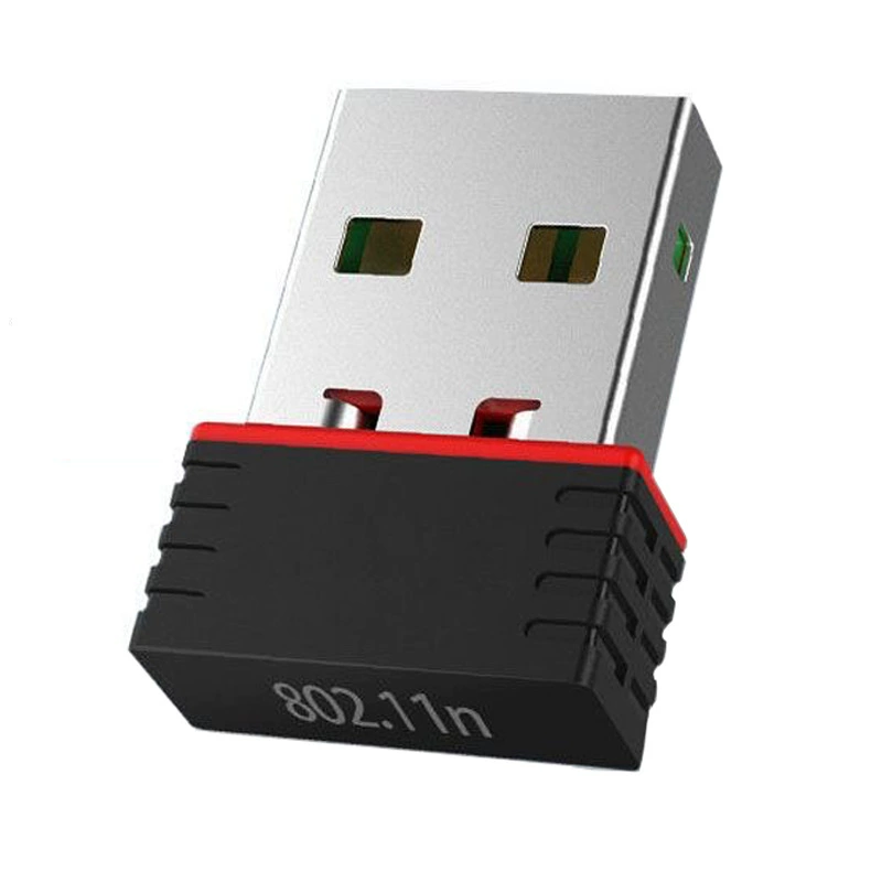Беспроводная сетевая карта RTL8188 802.11n 150M USB MINI WIFI приёмник без корпуса