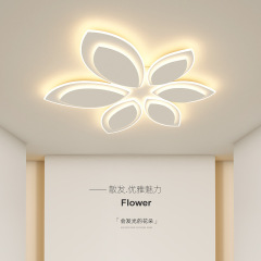 吸頂燈現代簡約高端大氣高級感超亮臥室led主燈溫馨創意房間燈具