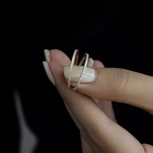 S925���y�18K���n��С���OӋ�Џ͹���荺��s��ָŮins�L�r��ָ�h