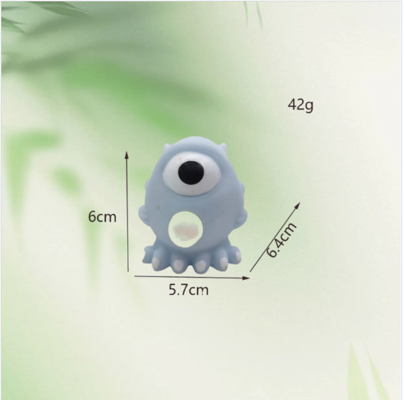 Cruzar la frontera de Navidad squeeze burbuja Santa muñeco de nieve renos vinilo ventilación pellizco música descompresión juguete