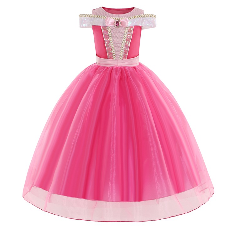 Ropa para niños vestido de niña vestido para niños vestido de princesa para niños vestido de campana de Halloween ropa de cosplay princesa vestido de ailuo