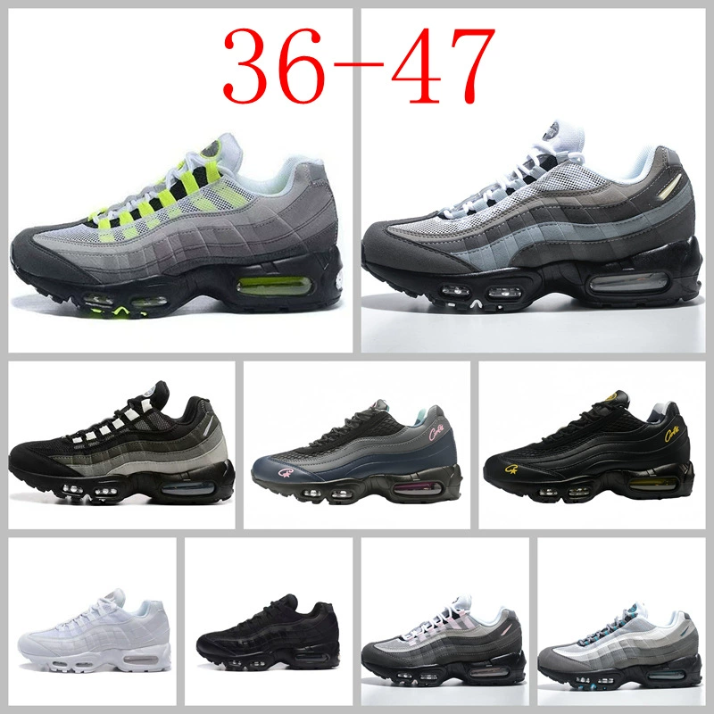 2025 New Export Cross-Border Sports Shoes Max95 Air Cushion Shoes Og Shoes Large Size Shoes Men's Shoes Running Shoes