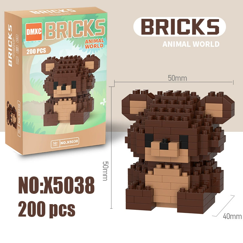 Конструктор bricks (Lego) минифигурки, мелкие микрокубики, подарок на день рождения, разнообразные стили