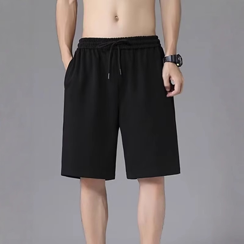 2025 Solid Color Basketball Shorts Men's Summer Sports Loose Boys Quick Dry plus size Men's Casual Pants Shorts