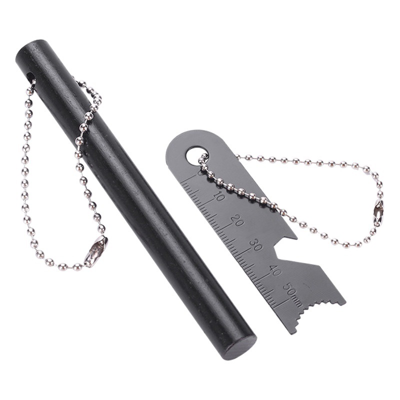 戶外打火石套裝鎂棒防水打火棒野營取火棒貝爾荒野生存求生裝備 6