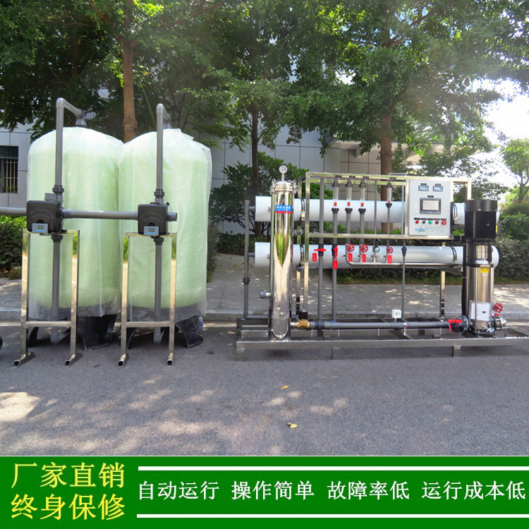供应4t反渗透设备厂家台州反渗透纯水机玻璃制品清洗用ro纯水设备