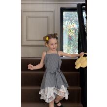 2026�ļ�Ůͯ���b�¿�СŮ���ڰ׸����ȹ�W����ȹͯ�b��ͯ�ɼ���