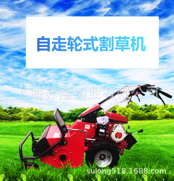 MH60手推自走式割草机 筑水割草机 手推式果园剪草机草坪机除草机
