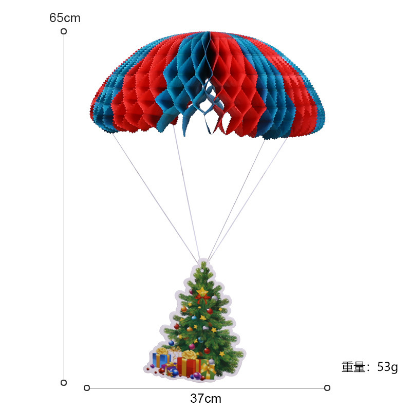 国境を越えた新しいクリスマス装飾シーンのレイアウトクリスマスツリーの装飾品高齢者の装飾クリスマス熱気球の装飾品|undefined