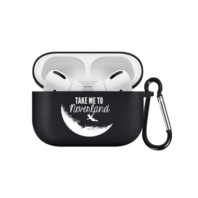 달 이어폰 케이스 + 카라비너