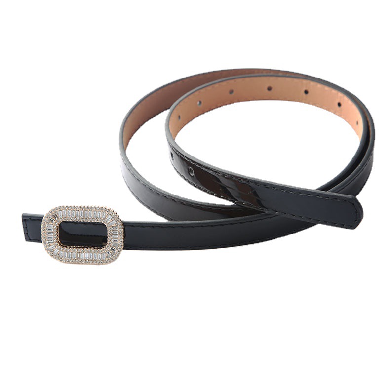 Nieuwe jurk riem, dames fijne strass decoratieve kleine riem, modieus en veelzijdig, zomer bijpassende rok, taille cinching jeans riem_voghion.com
