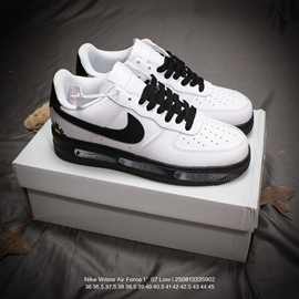 莆田AF1带气垫空军一号纯白小麦纯黑头层皮跨境一件代发经典