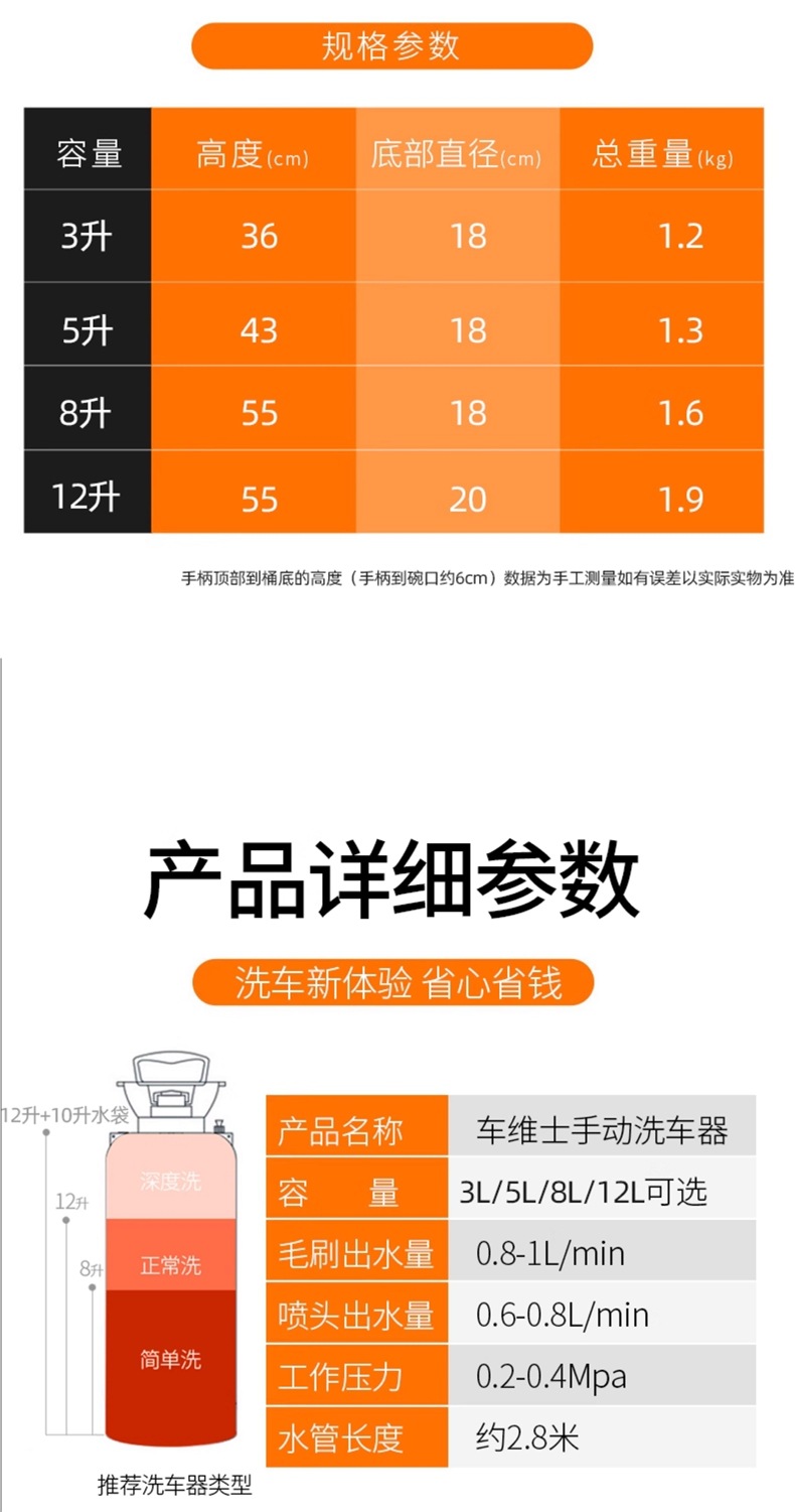 Car Wash Machine Manual Car Wash Machine Household High-Pressure Car Portable Foam Spray Bottle Water Gun Motorcycle Battery Car Artifact