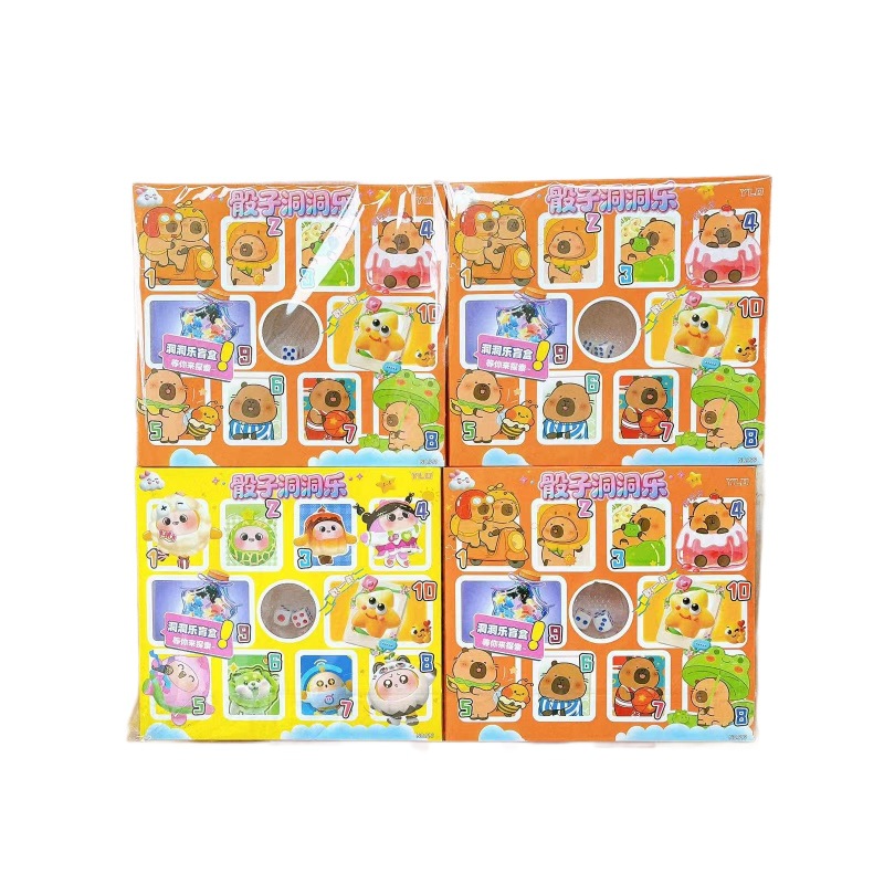 Nuevo cajón de dados de cavidad de dibujos animados desmontables cajas de juguetes para niños mezcladas y combinadas tiendas escolares de música image 6