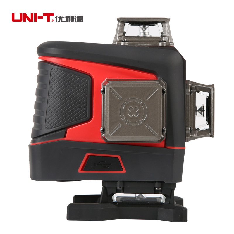 优利德LM576LD绿光激光水平仪高精度16高线防水投线仪墙面标线仪