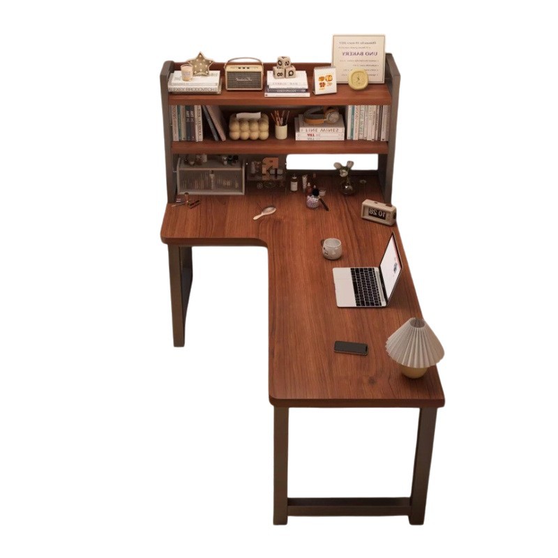 Escritorio de computadora de esquina dormitorio escritorio de esquina doméstico estante de escritorio en una sola mesa de estudio de estudiantes escritorio de oficina en forma de L