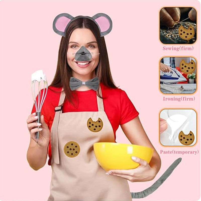 Ratón transfronterizo elefante orejas cabello hebilla de cabeza Halloween Cosplay disfraz de animales en stock Amazon image 4