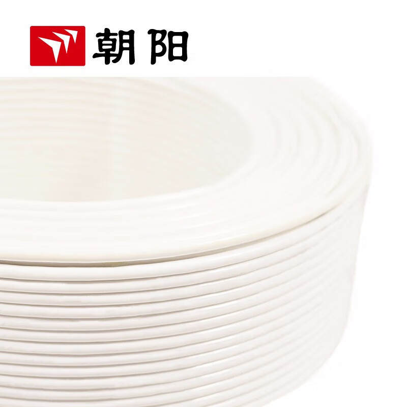 Cable eléctrico Chaoyang ZB-RVV Cable de chaqueta Cable de alimentación blanco 3 núcleos ignífugo estándar nacional 2.5 metros cuadrados 100 metros