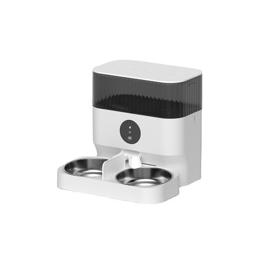 Pet feeder smart feeder control timing automatic feeding machine single and double food bowl cat and dog feeder