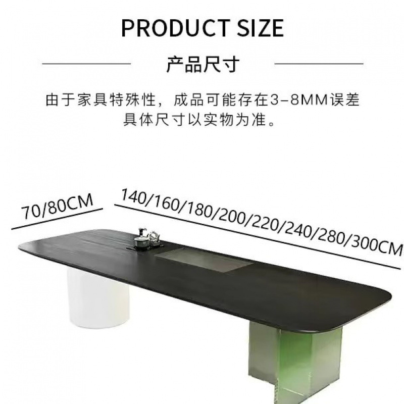 단단한 나무 단일 테이블: 140*70*75