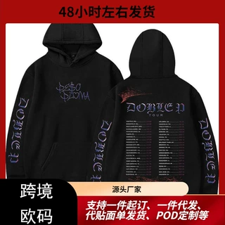 Peso Pluma Spider Hoodie 2023 Doble P Tour Fashion Long Slee