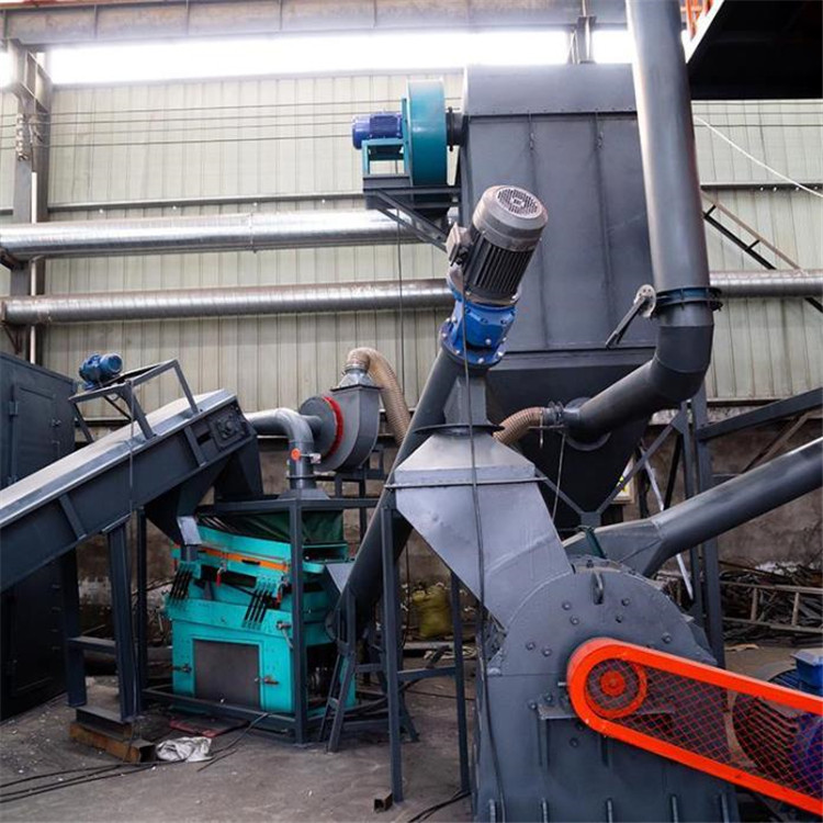 废旧锂电池拆解分选设备 手机电池正负极片破碎分离回收机器