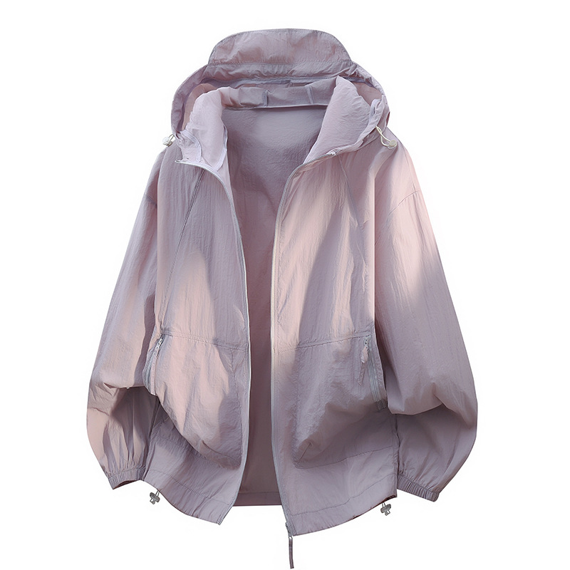Chaqueta de protección solar de seda de hielo para hombres de verano, chaqueta de secado rápido, chaqueta de pesca al aire libre, chaqueta de piel de protección solar para hombres