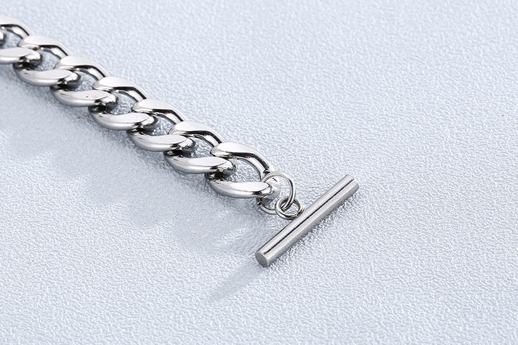 30g Weight Bracelets Classification 304 Stainless Steel Chain Material Anniversary, Business, Travel Occasion 304 Stainless Steel Material Geometric Pattern Unisex Gender Fashion Style Waterproof Non Tarnish Craft PVD Coated 18K Gold Plated Geometric Titanium Steel Fashion Waterproof Non Tarnish Titanium Steel Bracelets 8