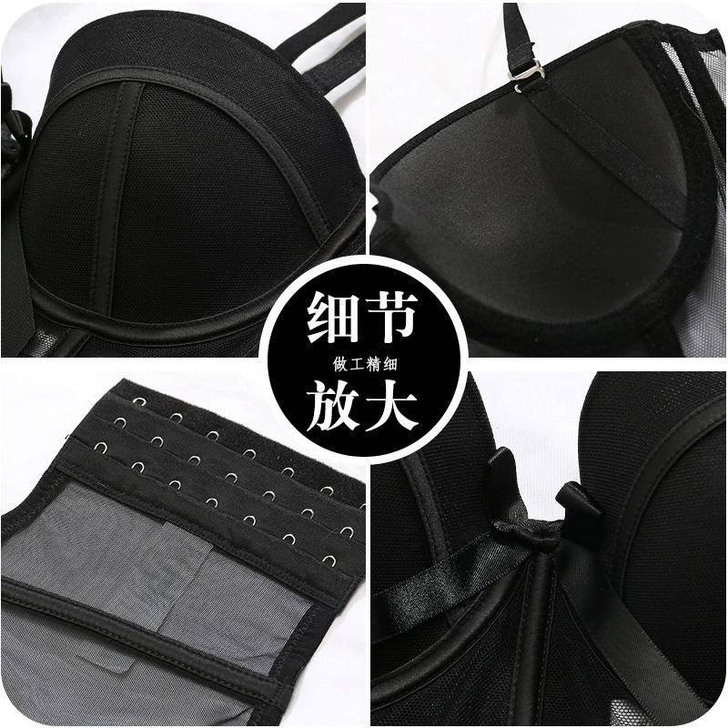 Vest, sexy push up bra, thin thermal underwear, french style, autumn, wholesale