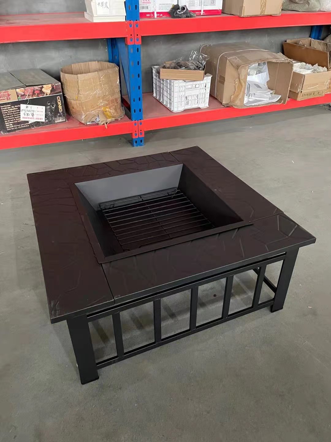 Suministro directo de fábrica Villa balcón barbacoa parrilla yarda fiesta barbacoa estufa patio al aire libre picnic barbacoa parrilla