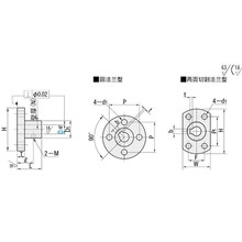 导向轴支座支架型带键槽型STHRBNG STHRNG STHCBNG STHCNG