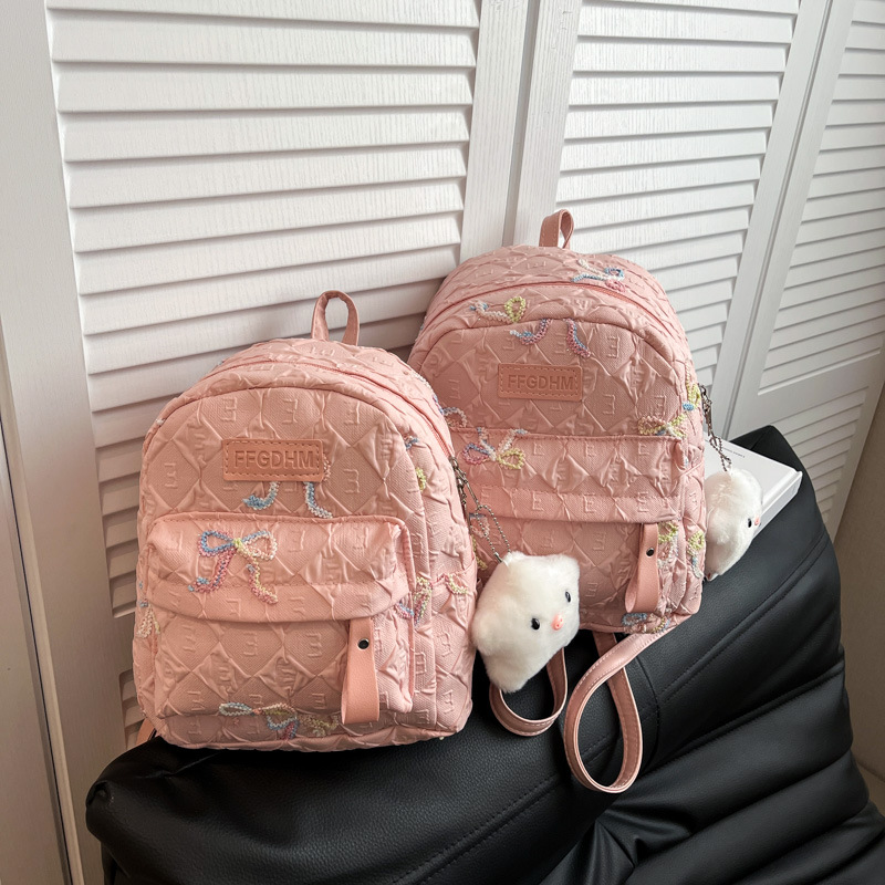 2025 mochila escolar de verano, niña de secundaria, mochila pequeña, niña de viaje, estudiante universitario, mochila de celebridades de Internet, salvaje coreano