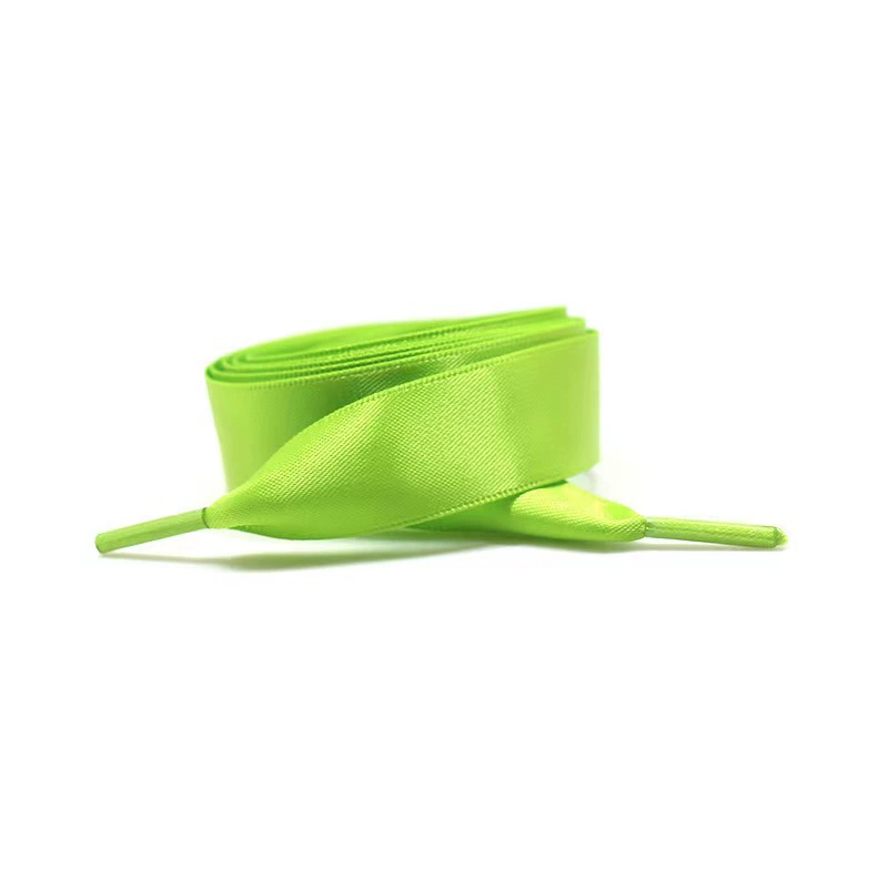 Shoelaces polyester, flat 2 cm, lengths 80–140 cm, multi-color options