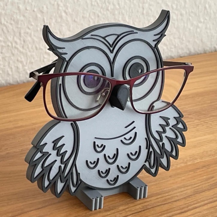 跨境热销 Eyeglass Stand 创意人脸眼镜置放支架猫眼镜架趣味摆件|undefined