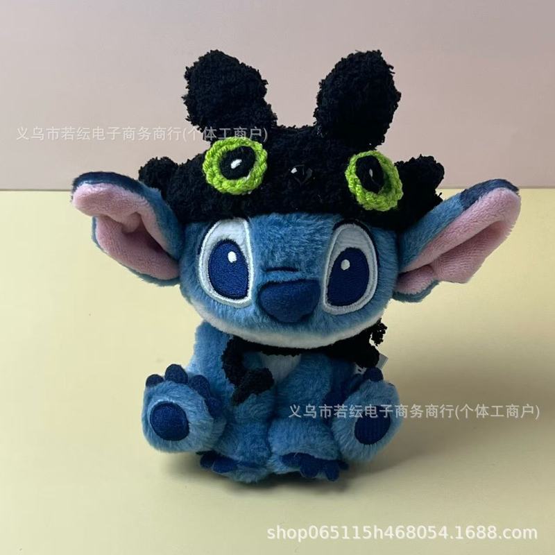 新しいスタイルのステッチヘッドギア、大きな帽子、自虐的なクマ、手作りのかぎ針編みの自虐的なクマ、かわいいアクセサリー|undefined