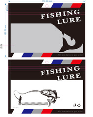 Packaging bag soft bait fishing gear supplies accessories fishing bait outer packaging thickened ziplock bag packaging bag wholesale