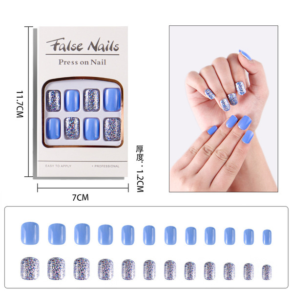 short nail stickers for manicure for nails
