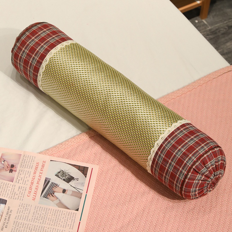 Hiedra columnar almohada larga almohada de verano para dormir en la cama de las niñas almohada de piernas